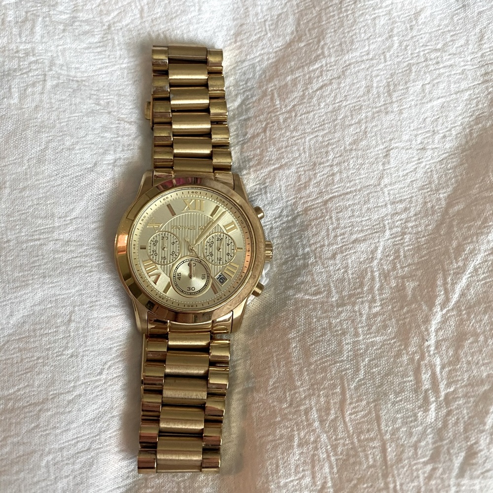 Gold Michael Kors Watch